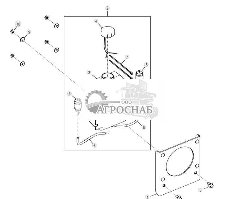 Бак омывателя стеклоочистителя - ST318295 180.jpg